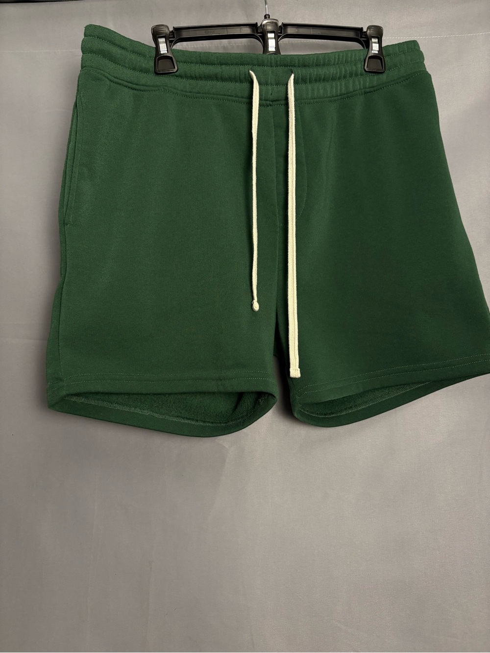 Brooklyn Cloth Forest Green Drawstring Lounge Shorts Size Large